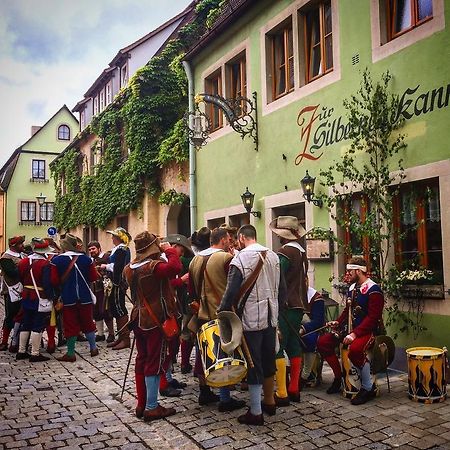 Ferienwohnungen Monteurzimmer Zur Silbernen Kanne Rothenburg ob der Tauber Exterior photo